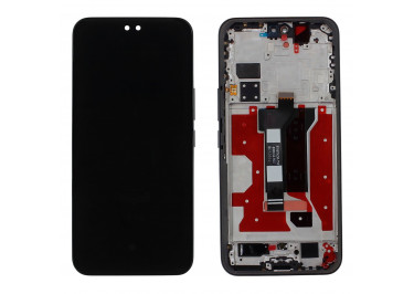 Дисплей для Huawei Honor 400 Pro + тачскрин + рамка (черный), Full ORIG