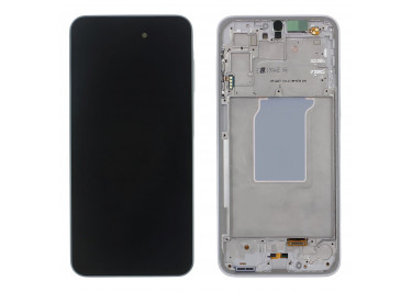 Дисплей для Samsung SM-A266 Galaxy A26 5G (2025) + тачскрин + рамка (белый), ОРИГ100%