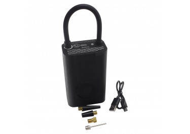 Портативный аккумуляторный компрессор Portable Electric Air Inflator (черный)