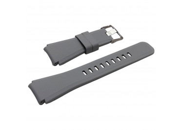 Ремешок для Amazfit / Huawei / Honor / Samsung / Xiaomi 22mm (силикон, серый)