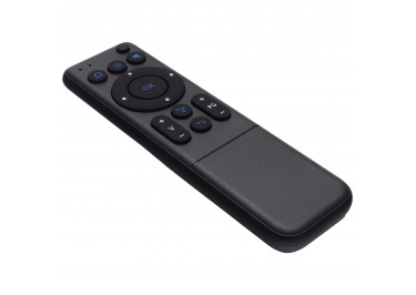 Пульт дистанционного управления M5 Air Mouse (Bluetooth (5.2), гироскоп) (черный)